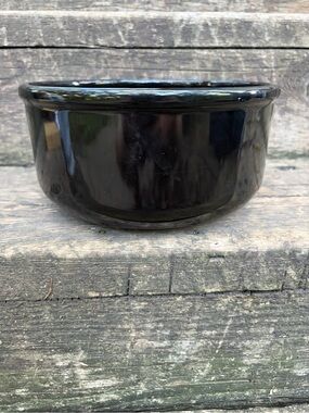 Waechtersbach Glossy Black Ceramic Bowl
